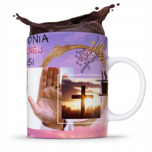 Kubek Fullprint Prezent Papież Jak Paweł Ii Papaj