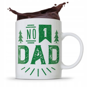 Kubek Na Dzień Ojca Dla Taty No 1 Dad Prezent