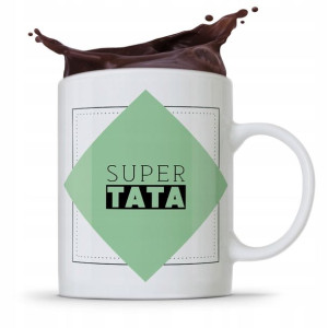 Kubek Na Dzień Ojca Dla Taty Super Tata Prezent
