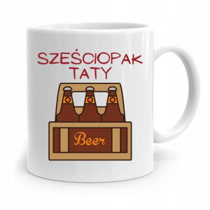 Kubek Na Dzień Ojca Dla Taty Sześciopak Taty