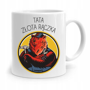 Kubek Na Dzień Ojca Dla Taty Tata Złota Rączka