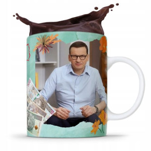Kubek Politycy Mateusz Morawiecki Pis Podatki