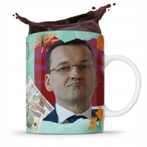 Kubek Politycy Mateusz Morawiecki Pis Podatki