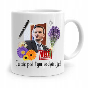 Kubek Politycy Premier Mateusz Morawiecki Pis