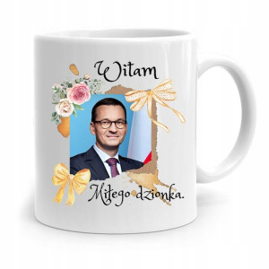 Kubek Politycy Premier Mateusz Morawiecki Pis