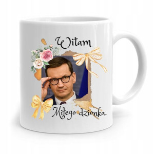 Kubek Politycy Premier Mateusz Morawiecki Pis