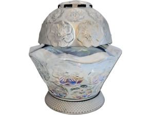 Znicz znicze lampion KAM SREBRO+WKŁAD