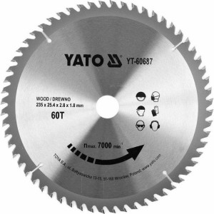 Yato Piła Tarcz.wid. 235*60*25,4 60687