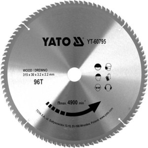 Yato Piła Tarcz.wid. 315*96*30 60795