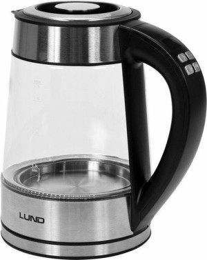 Lund Czajnik Elektryczny Szklany Led 1,7l Regulacja Temperatury