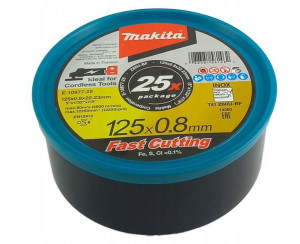 MAKITA TARCZA DO CIĘCIA METALU 125mm x 0,8mm x 22,23mm /25szt.