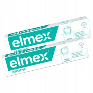 2x Elmex Sensitive Pasta do Zębów Wrażliwych 75ml