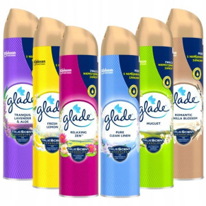 6x Glade Brise Mix Odświeżacz Powietrza Spray 300m