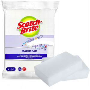 Scotch Magiczna Gąbka Trudnych Zabrudzeń Plam 2szt