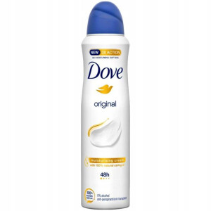 Dove Original Antyperspirant Damski w Sprayu 150ml