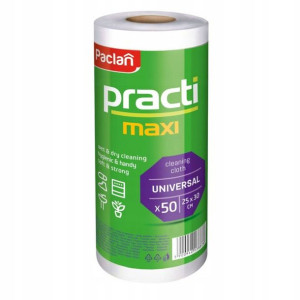 Paclan Practi Uniwersalne Ściereczki Rolce 50szt