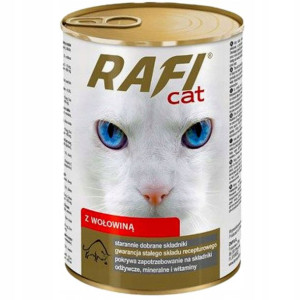 Rafi Cat Mokra Karma dla Kota Kotów z Wołowiną 415
