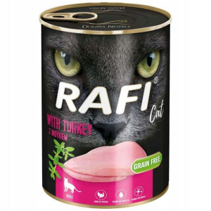 Rafi Cat Mokra Karma dla Kota Kotów z Indykiem 400