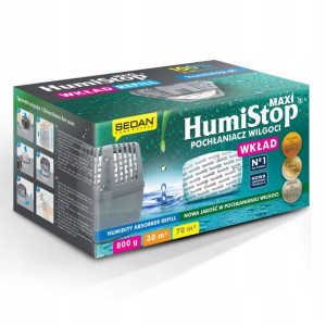 Humistop Maxi Wkład Zapas do Pochłaniacza Wilgoci