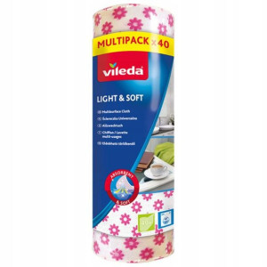 Vileda Ściereczki Uniwersalne Rolka Light&Soft