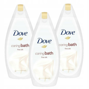 3x Dove Fine Silk Żel pod Prysznic