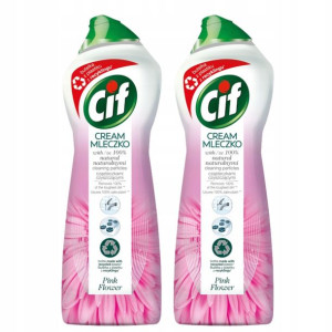 2x Cif Mleczko do Czyszczenia Pink Flowers