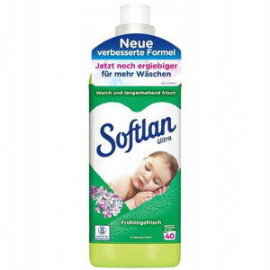 Softlan Fruhlingsfrisch Zielony Płyn do Płukania 1
