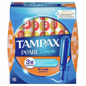 Tampax Pearl Super Plus Tampony z Aplikatorem 16x