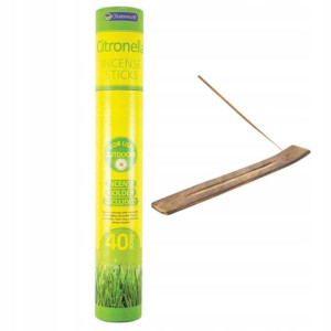 Citronella Kadzidełka Przeciw Komarom + Podstawka