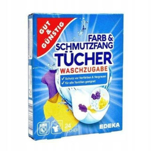 Gut&gunstig Chusteczki Wyłapujące Kolor 24szt