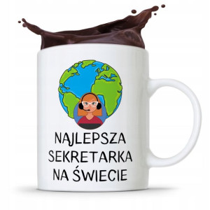 Kubek Prezent Dla Sekretarki Najlepsza Na Świecie