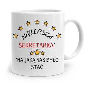 Kubek Prezent Dla Sekretarki Najlepsza Sekretarka
