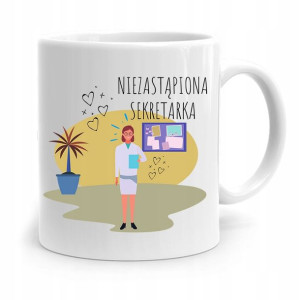 Kubek Prezent Dla Sekretarki Niezastąpiona