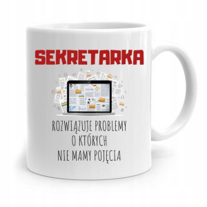 Kubek Prezent Dla Sekretarki Rozwiązuje Problemy