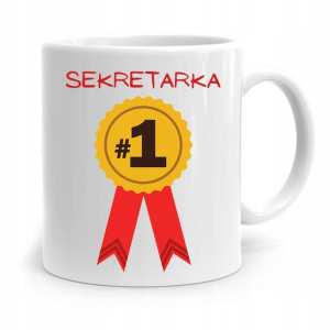 Kubek Prezent Dla Sekretarki Sekretarka Numer 1