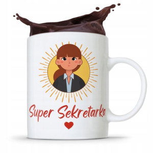 Kubek Prezent Dla Sekretarki Super Sekretarka