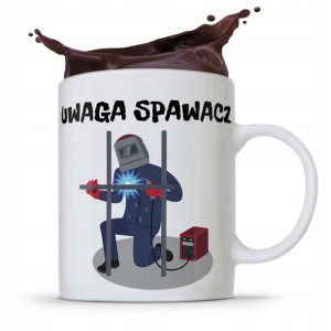 Kubek Prezent Dla Spawacza Uwaga Spawacz