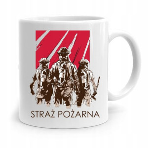 Kubek Prezent Dla Strażaka Straż Pożarna