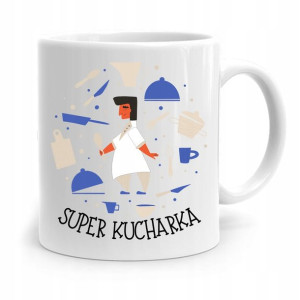 Kubek Prezent Dla Super Kucharki Szefa Kuchni