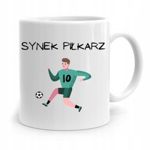 Kubek Prezent Dla Syna Dziecka Synek Piłkarz