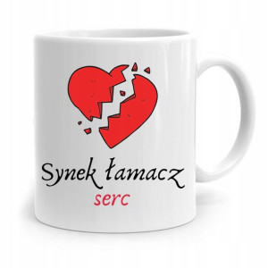 Kubek Prezent Dla Syna Dziecka Synek Łamacz Serc