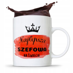 Kubek Prezent Dla Szefowej Najlepsza Szefowa