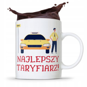 Kubek Prezent Dla Taksówkarza Najlepszy Taryfiarz