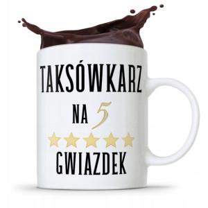Kubek Prezent Dla Taksówkarza Taksówkarz Na 5