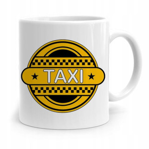 Kubek Prezent Dla Taksówkarza Taxi Złotówa