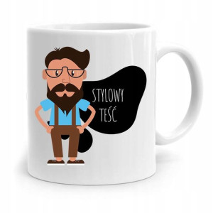 Kubek Prezent Dla Teścia Taty Stylowy Teść!