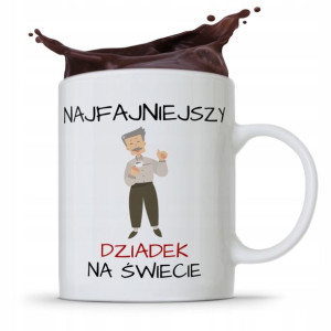 Kubek Prezent Dzień Dziadka Najfajnieszy Dziadek