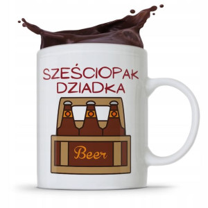 Kubek Prezent Dzień Dziadka Sześciopak Dziadka