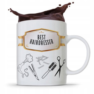 Kubek Prezent Fryzjera Fryzjerki Best Hairdresser
