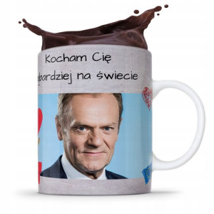 Kubek Prezent Fullprint Donald Tusk Po Platforma